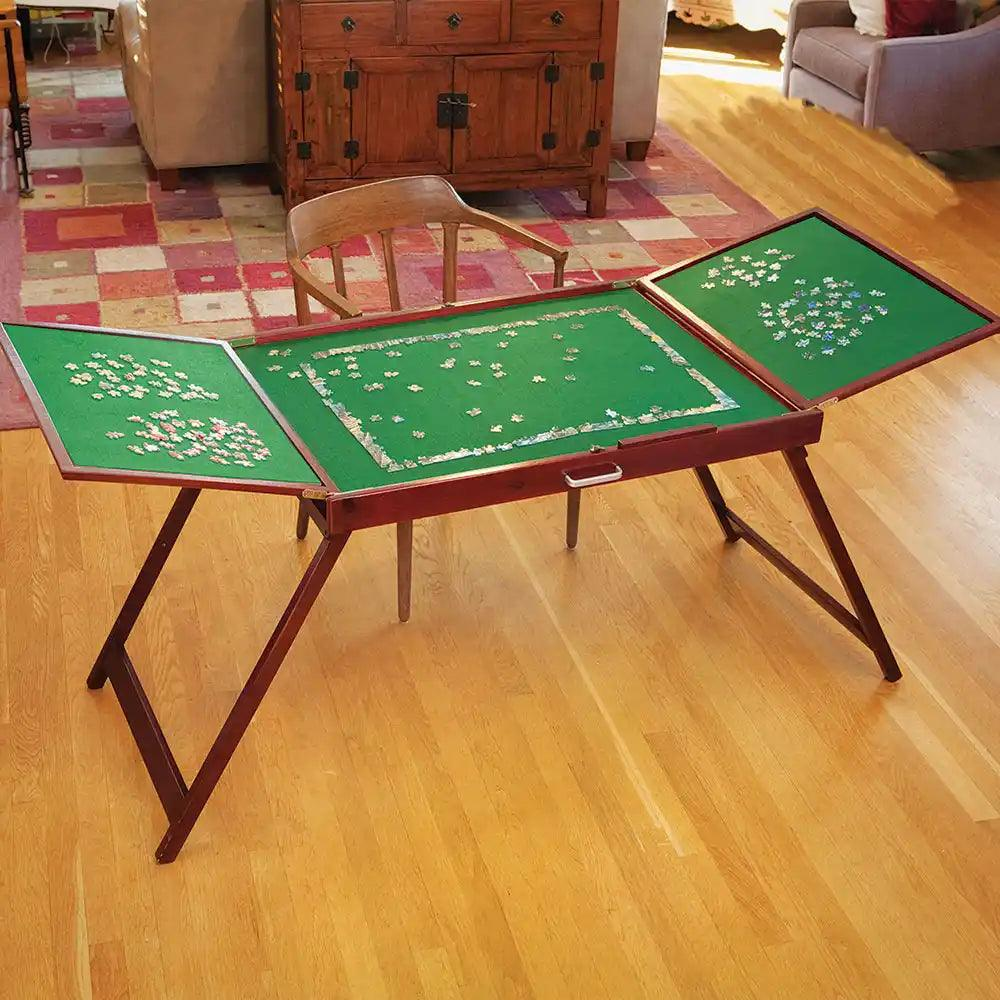 Improved Fold & Go Puzzle Table
