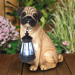 FAWN PUG SOLAR LANTERN