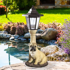 SOLAR LIGHT FAWN PUG
